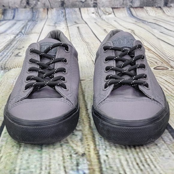 Polo Ralph Lauren‎ Brayden Sneakers Boys Size 1 Gray Athletic Designer Shoes - Picture 4 of 9